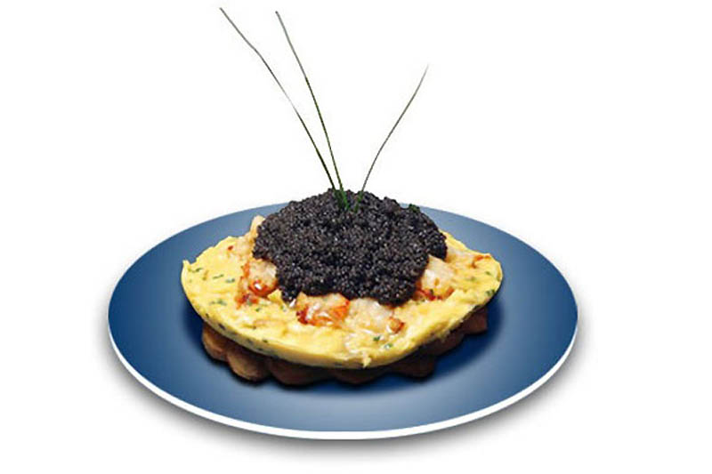 самый дорогой омлет